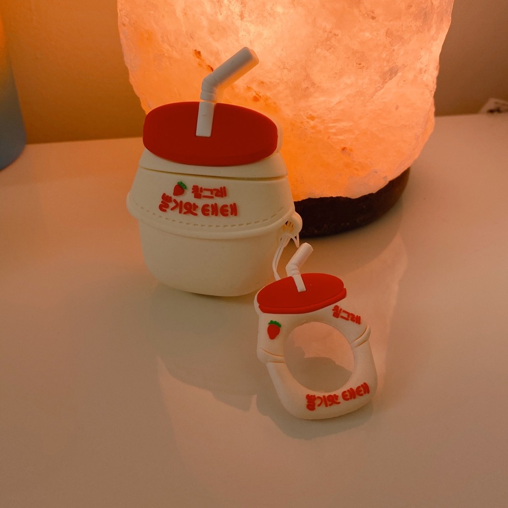 Korean yogurt airpod case